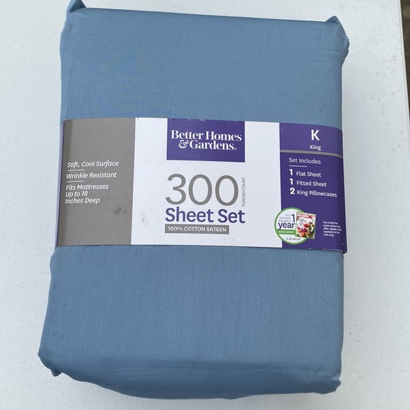 Better Homes & Garden King 300 Sheet Set - Picture 7 of 7